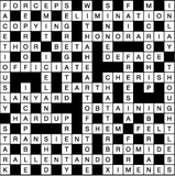 Crossword — Quick — 17x17 grid No. 0014