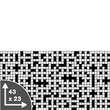 Crossword Giant — Quick — 43x23 grid