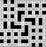 Crossword — Two-Timer — 13x13 grid No. 0007