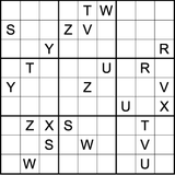 Sudoku Letters — Medium