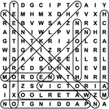 Wordsearch No. 0025